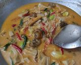 Foto langkah ke 4 dari resep Kuah Lemak Tauco Nangka Kikil (Khas Aceh).