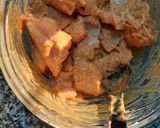A picture of step 2 of Chicken Tikka In Microwave.