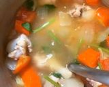 รูปขั้นตอนการทำที่ 6 ของ ซุปไก่มันฝรั่ง