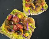 A picture of step 10 of Mango Avocado Toasts.