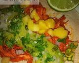 A picture of step 5 of Chicken Al Pastor Tacos 🧡🌮.