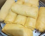 Foto langkah ke 7 dari resep Chicken Egg Roll Saus Merah Putih.