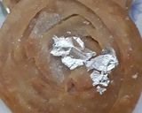 A picture of step 5 of Satpura (Deep fried dessert).