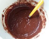 A picture of step 3 of Vickys Chocolate Cherry Cupcakes, GF DF EF SF NF.