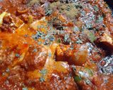 A picture of step 7 of Paneer Tikka Masala.