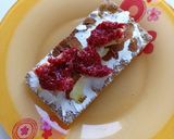 Une image de l'étape 3 de Tartine chèvre frais et figues.