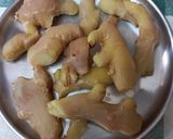 A picture of step 1 of Ginger marmalade.