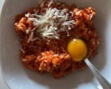 A picture of step 2 of Tomato Rice Frittata 🍚🥫🍳.
