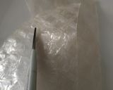 Gambar langkah 2 resipi Keropok Rice Paper.