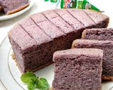 Foto langkah ke 6 dari resep Bolu ubi ungu panggang, lembut banget.