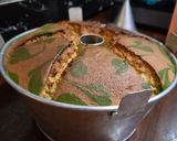 Foto langkah ke 9 dari resep Matcha Chiffon Cake.