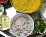 A picture of step 1 of Dal fry malai marke.