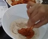 A picture of step 7 of Chicken lollipop.