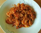 Foto langkah ke 6 dari resep Pelecing ayam suwir bumbu merah.