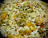 Hình bước làm 6 của món Cơm gà Pilaf (Malaysia)