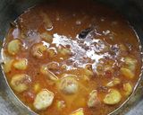 টমেটো- চিংড়ি মাছ দিয়ে গাঠি কচুর দম(tomato chingri mach diye gathi kochur dum recipe in Bengali) রেসিপি ধাপ - 6 ছবি