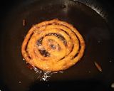 A picture of step 10 of Instant Jalebi.