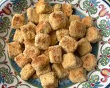 Foto langkah ke 8 dari resep Popcorn Tahu Oven (Tepung Almond).