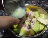 A picture of step 3 of Mix Fruit Chaat.