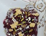 A picture of step 4 of Beetroot and jaggery halwa.