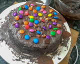 சாக்லேட் கிட்கட் வேவ்வர் கேக் (Chocolate kitkat waffer cake recipe in tamil) ரெசிபி ஸ்டேப் 14 புகைப்படம்