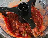 A picture of step 4 of Fresh Tomato Salsa 🍅 & Deep Fried Tortilla Chips.