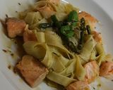 Foto do passo 11 de Tagliatelle com Salmão e Espargos
