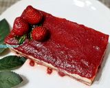 Foto langkah ke 15 dari resep Strawberry Cheddar Cheese Cake 🍓🧉😋.