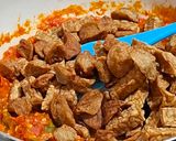 Foto langkah ke 2 dari resep 1.008. Sambal Pedas Tempe Bakso.