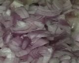 A picture of step 2 of Lobia Chicken.