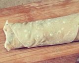 A picture of step 3 of Spring rolls.