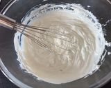 A picture of step 1 of Ricotta and Blueberry Cake.