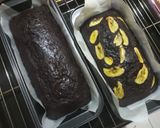 Gambar langkah 4 resipi Kek pisang coklat (super moist).