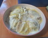 Foto del paso 8 de la receta: 326. Pasta rellena de carrilleras con champiñones y crema de queso fresca