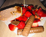 Foto del paso 1 de la receta: Snack Plato de fresas ricas