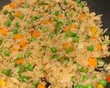Stir fried rice with vegetable recipe step 2 photo