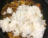 Gambar langkah 3 resipi Nasi Goreng Kambing (Leftover recipe).