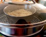 Une image de l'étape 6 de Poulet-riz-légumes vapeur au curry et curcuma.
