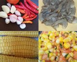 Foto langkah ke 1 dari resep Serondeng Jagung & Udang.