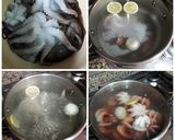 Foto del paso 1 de la receta Arroz bomba caldoso de pulpitos y tiras de piquillo