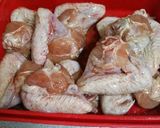 Foto del paso 1 de la receta: Alitas de pollo fritas