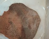 A picture of step 1 of Cocoa and Sugar Almonds.