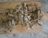 Foto langkah ke 2 dari resep Osek tempe langu | tempe busuk.