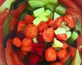 A picture of step 2 of ABC Juice.