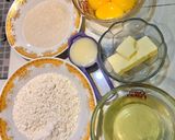 Foto langkah ke 1 dari resep Cotton Cake super lembut dan wangiii cuman 5 bahan.