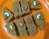 सूजी गुड़ की बर्फी (suji gur ki barfi recipe in Hindi) रेसिपी चरण 6 फोटो