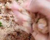 A picture of step 4 of Beef Seekh kabab.
