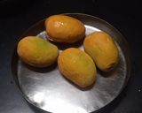 Kaju mango milkshake रेसिपी चरण 2 फोटो
