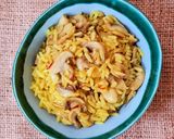 Foto del paso 5 de la receta: Arroz con azafrán y champiñones 🍚🏵️🍄