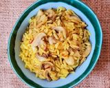 Foto del paso 5 de la receta: Arroz con azafrán y champiñones 🍚🏵️🍄